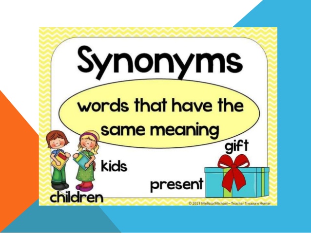 SYNONYMS in ENGLISH - YouTube