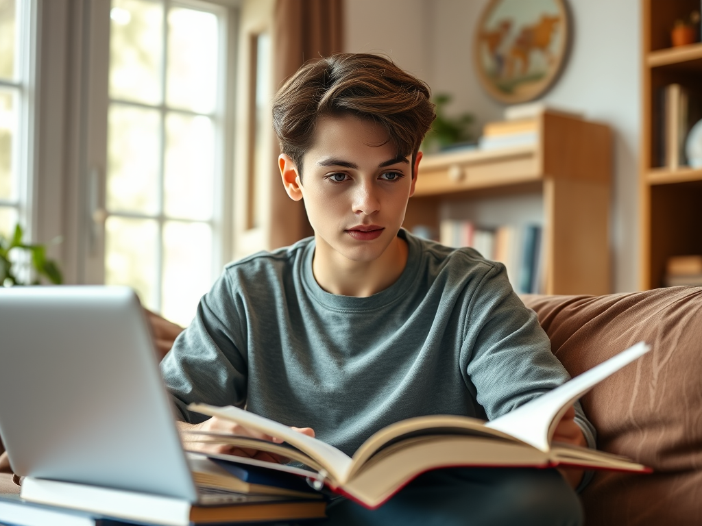 jovem-estudando-ingles-em-casa Desvende os Pronomes em Inglês: O Guia Completo para Nunca Mais Errar!